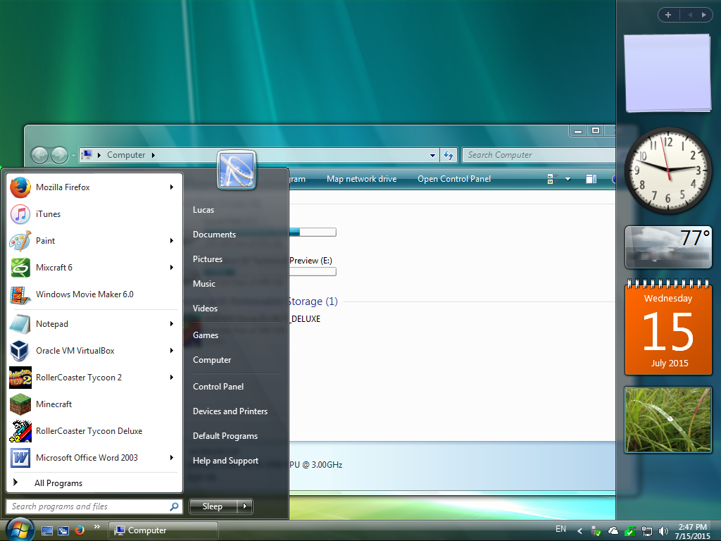 desktop performance for windows aero windows 7